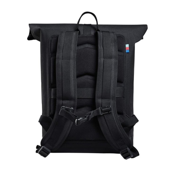 GOTBAG. RollTop lite Laptoprucksack  black